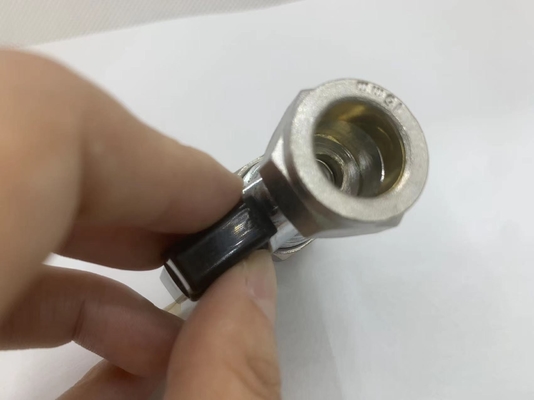 با فشار بالا NPT Valve Brass Oil Gas 1/2 Inch VALVE زنانه با رشته ای