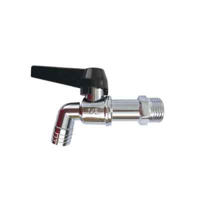 HTL OEM BASS BALL BIBCOCK TAP با فانوس نیکل پوشش داده شده