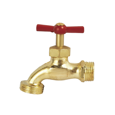 Sand Blasting Brass Hose Bibbs Brass Outside Fucet for Piping System Water