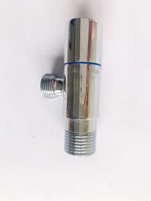 شیر زاویه ای برنجی کروم اندود OEM شیر زاویه ای 3/4 اینچ ضد نشتی
