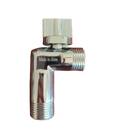 20MM~63MM بندر لوله کشی برنجی زاویه توپ شیر هیدرولیک
