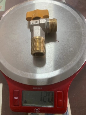 شیر زاویه ای لوله کشی ایمنی DN20-NPT شیر زاویه ای مثلثی 1/2 اینچ