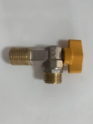 شیر زاویه ای لوله کشی ایمنی DN20-NPT شیر زاویه ای مثلثی 1/2 اینچ