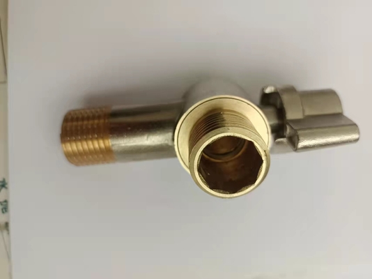 شیر زاویه ای لوله کشی ایمنی DN20-NPT شیر زاویه ای مثلثی 1/2 اینچ