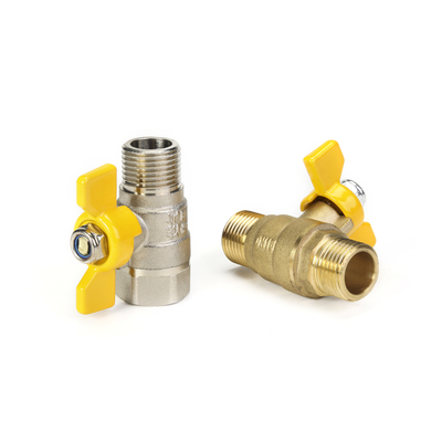 دریچه توپی دارای رتبه بندی ضد نشت گاز DN20-NPT شیر گاز نیم اینچی