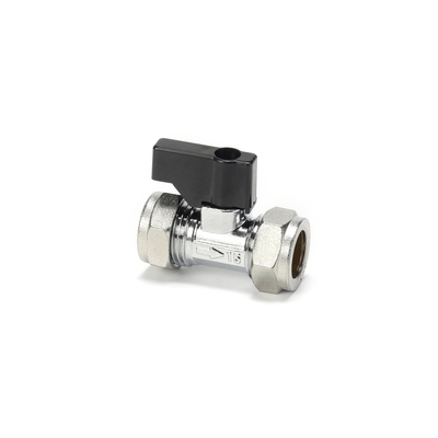 شیر گاز دوبل پروانه ای 12mm -108mm شیر دستی مقاوم در برابر سایش