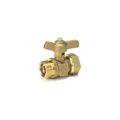 شیر گاز دوبل پروانه ای 12mm -108mm شیر دستی مقاوم در برابر سایش