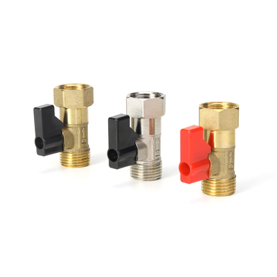 شیر گاز دوبل پروانه ای 12mm -108mm شیر دستی مقاوم در برابر سایش