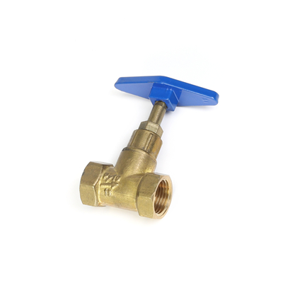 آبکاری کروم OEM Ball Hot Straight Brass Stop Valve 1/2inch