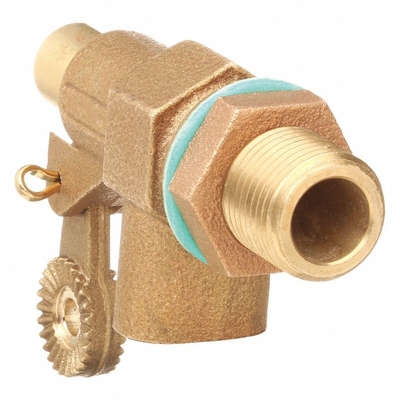 شیر شناور برنجی 100psi ضد زنگ 3/4 اینچ دریچه شناور توپی
